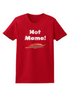 Hot Mama Chili Pepper Womens Dark T-Shirt-TooLoud-Red-X-Small-Davson Sales