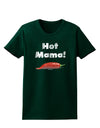 Hot Mama Chili Pepper Womens Dark T-Shirt-TooLoud-Forest-Green-Small-Davson Sales