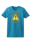 Hot Stuff Coming Through Womens Dark T-Shirt-TooLoud-Turquoise-X-Small-Davson Sales