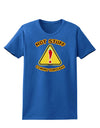 Hot Stuff Coming Through Womens Dark T-Shirt-TooLoud-Royal-Blue-X-Small-Davson Sales