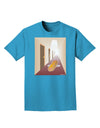 Hotdog in a Hallway Adult Dark T-Shirt-Mens T-Shirt-TooLoud-Turquoise-Small-Davson Sales