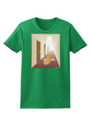 Hotdog in a Hallway Womens Dark T-Shirt-TooLoud-Kelly-Green-X-Small-Davson Sales