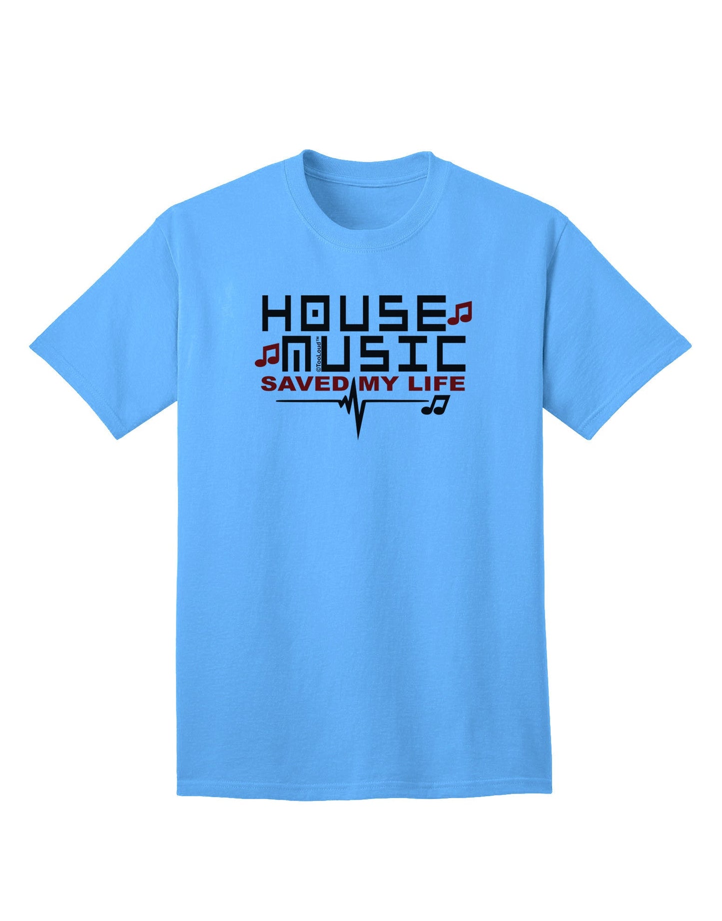 House Saved My Life Adult T-Shirt-Mens T-Shirt-TooLoud-Aquatic-Blue-Small-Davson Sales