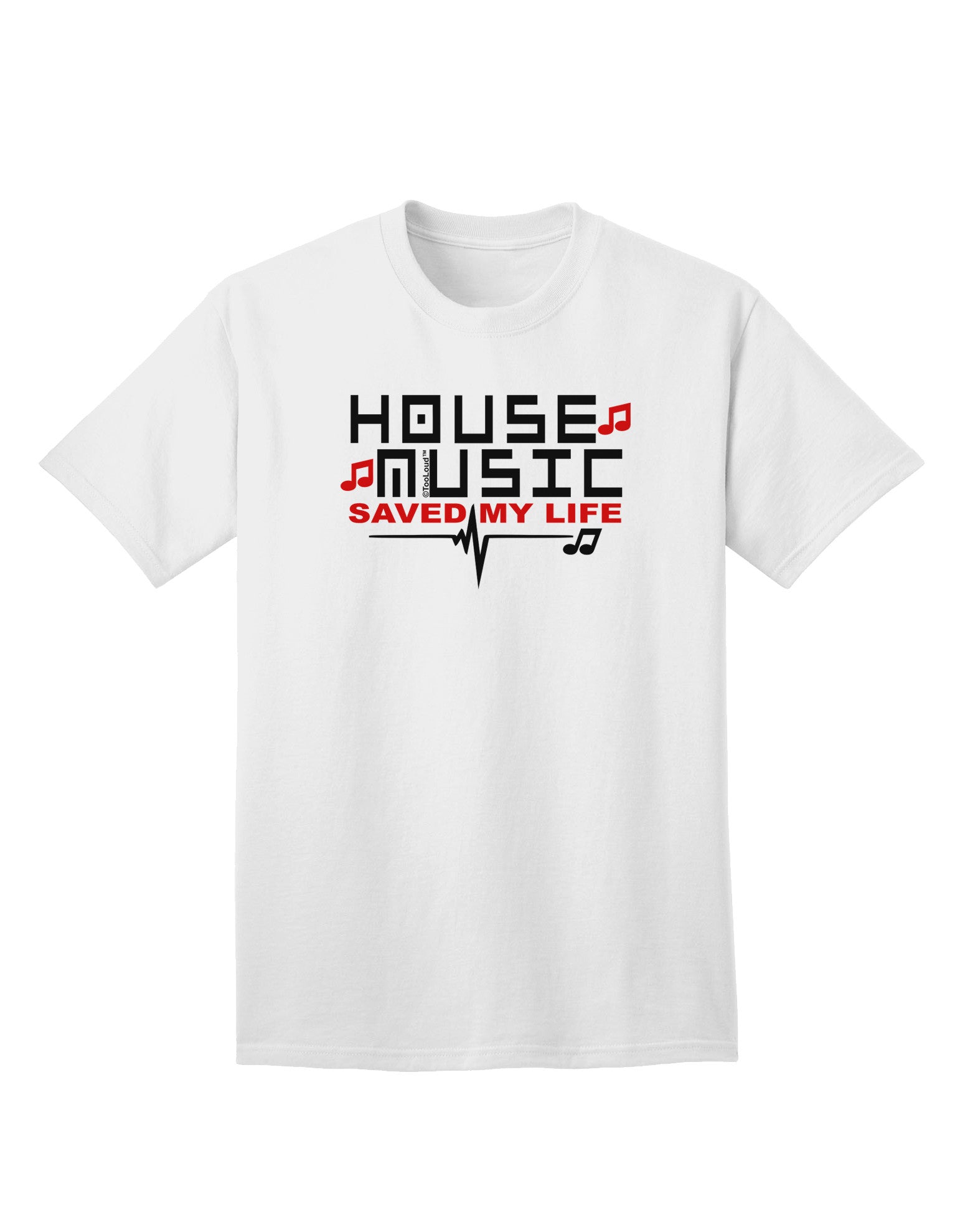 House Saved My Life Adult T-Shirt-Mens T-Shirt-TooLoud-White-Small-Davson Sales