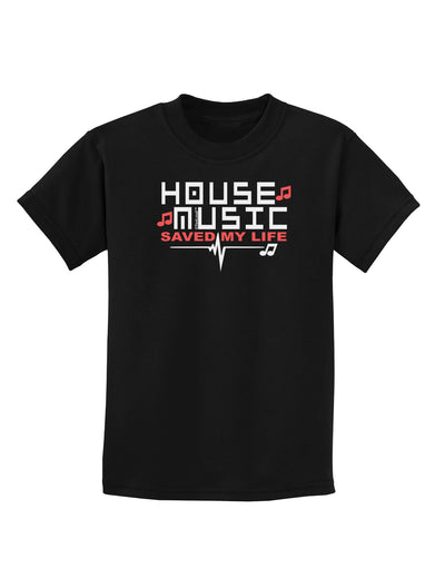 House Saved My Life Childrens Dark T-Shirt-Childrens T-Shirt-TooLoud-Black-X-Small-Davson Sales