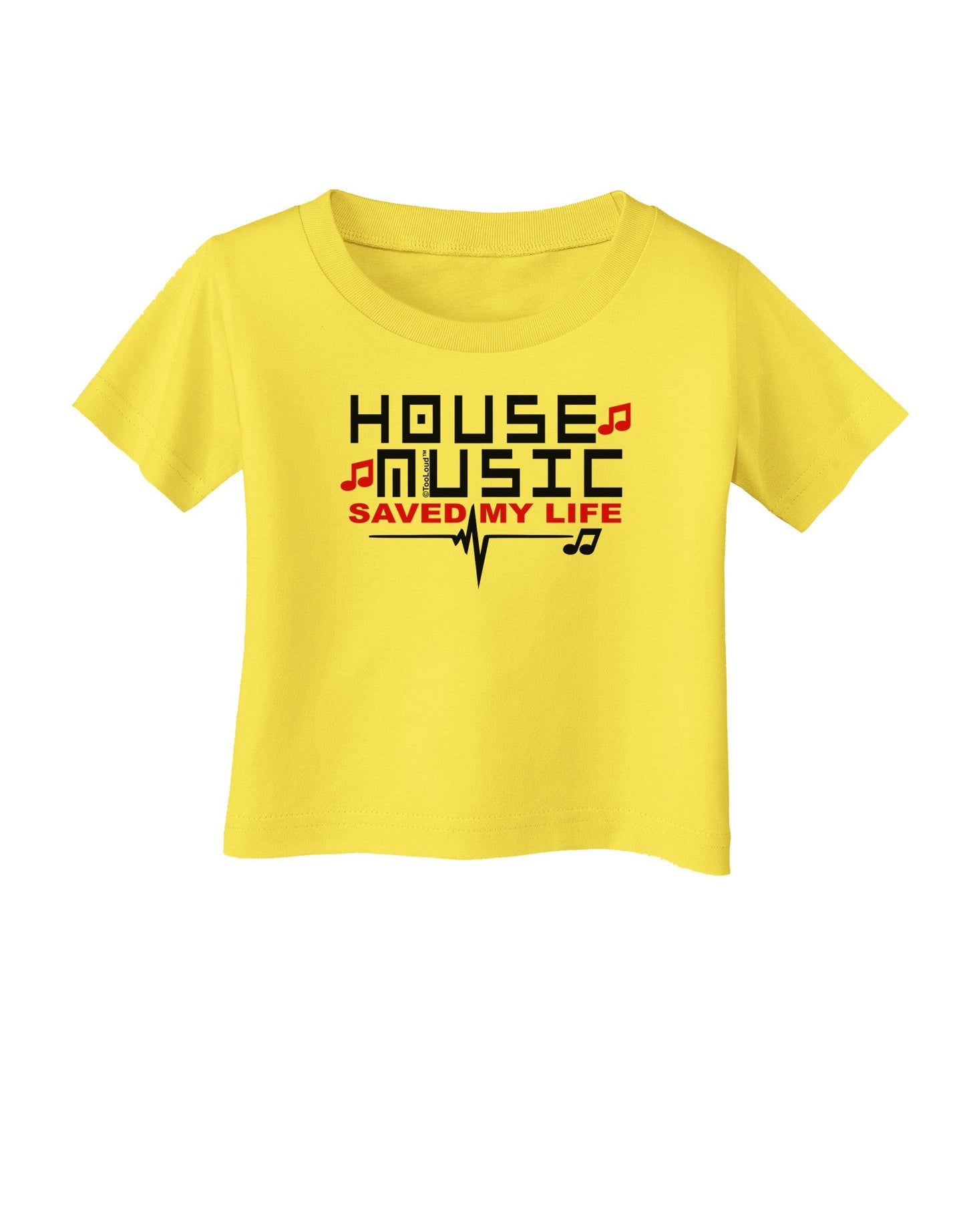 House Saved My Life Infant T-Shirt-Infant T-Shirt-TooLoud-Yellow-06-Months-Davson Sales