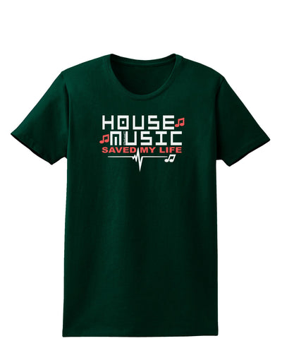 House Saved My Life Womens Dark T-Shirt-TooLoud-Forest-Green-Small-Davson Sales