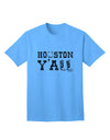 Houston Y'all - Boots - Texas Pride Adult T-Shirt by TooLoud: Showcasing Authentic Texan Spirit-Mens T-shirts-TooLoud-Aquatic-Blue-Small-Davson Sales