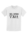 Houston Y'all - Boots - Texas Pride Childrens T-Shirt by TooLoud-Childrens T-Shirt-TooLoud-White-X-Small-Davson Sales