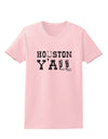 Houston Y'all - Boots - Texas Pride Womens T-Shirt by TooLoud-Womens T-Shirt-TooLoud-PalePink-X-Small-Davson Sales