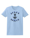 Howdy Sailor Nautical Anchor Womens T-Shirt-Womens T-Shirt-TooLoud-Light-Blue-X-Small-Davson Sales