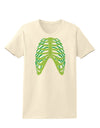 Human Green Skeleton Bones Ribcage Womens T-Shirt-Womens T-Shirt-TooLoud-Natural-X-Small-Davson Sales