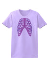 Human Purple Skeleton Bones Ribcage Womens T-Shirt-Womens T-Shirt-TooLoud-Lavender-X-Small-Davson Sales