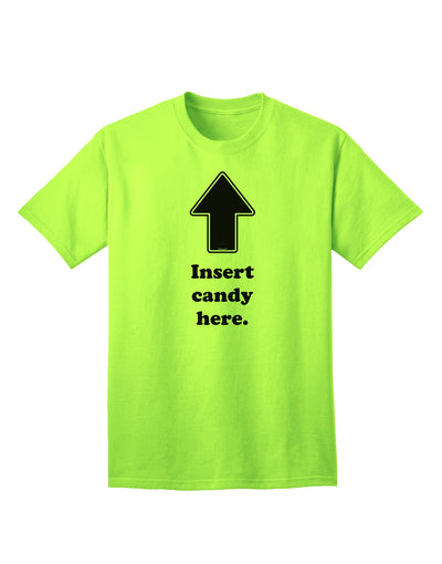 Humorous Adult T-Shirt Collection: Explore Our Assortment of Playful Candy-themed Designs-Mens T-shirts-TooLoud-Neon-Green-Small-Davson Sales