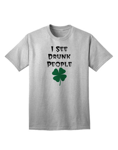 Humorous Adult T-Shirt - I See Drunk People by TooLoud-Mens T-shirts-TooLoud-AshGray-Small-Davson Sales