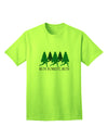 Humorous Adult T-Shirt Run Forest Run by TooLoud for Ecommerce-Mens T-shirts-TooLoud-Neon-Green-Small-Davson Sales