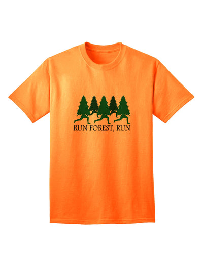 Humorous Adult T-Shirt Run Forest Run by TooLoud for Ecommerce-Mens T-shirts-TooLoud-Neon-Orange-Small-Davson Sales