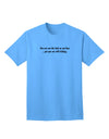 Humorous Adult T-Shirt: Witness the Expression on My Countenance-Mens T-shirts-TooLoud-Aquatic-Blue-Small-Davson Sales