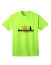 Humorous Adult T-Shirt by Morningwood Company, exclusively available at TooLoud-Mens T-shirts-TooLoud-Neon-Green-Small-Davson Sales