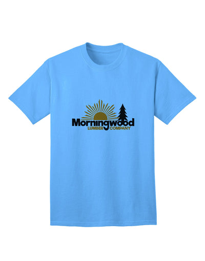 Humorous Adult T-Shirt by Morningwood Company, exclusively available at TooLoud-Mens T-shirts-TooLoud-Aquatic-Blue-Small-Davson Sales