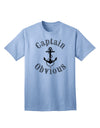 Humorous Adult T-Shirt featuring Captain Obvious-Mens T-shirts-TooLoud-Light-Blue-Small-Davson Sales