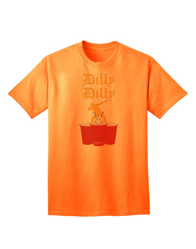 Humorous Beer-themed Adult T-Shirt by TooLoud-Mens T-shirts-TooLoud-Neon-Orange-Small-Davson Sales