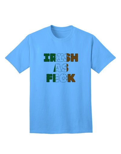 Humorous Irish Adult T-Shirt by TooLoud-Mens T-shirts-TooLoud-Aquatic-Blue-Small-Davson Sales