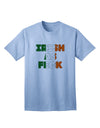 Humorous Irish Adult T-Shirt by TooLoud-Mens T-shirts-TooLoud-Light-Blue-Small-Davson Sales