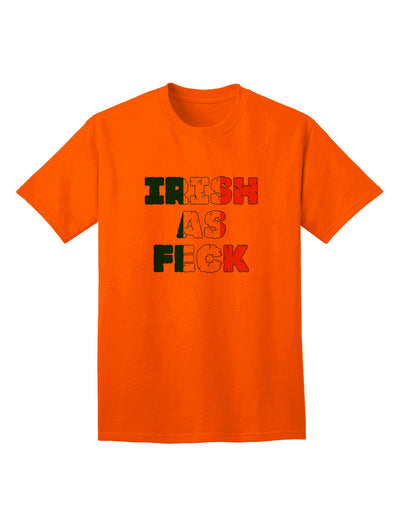 Humorous Irish Adult T-Shirt by TooLoud-Mens T-shirts-TooLoud-Orange-Small-Davson Sales