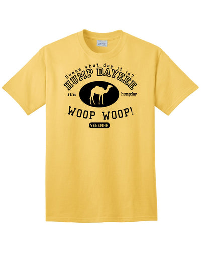 Hump Day T-shirt Camel Guess What Day It Is? Mens Tshirt-unisex t-shirt-TooLoud-YELLOW-SMALL-Davson Sales