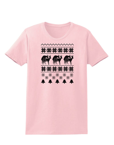 Humping Gay Reindeer Womens T-Shirt-Womens T-Shirt-TooLoud-PalePink-X-Small-Davson Sales