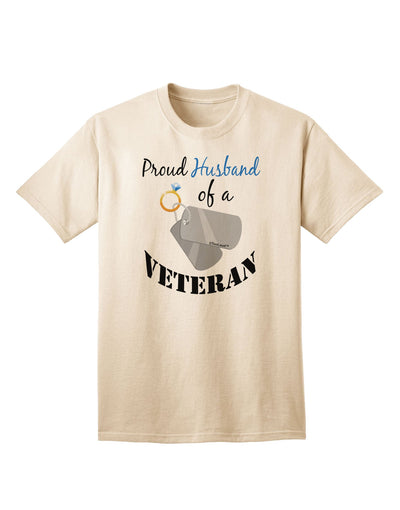 Husband of Veteran Adult T-Shirt-Mens T-Shirt-TooLoud-Natural-Small-Davson Sales