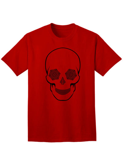 Hypno Skull Unisex Adult Mens and Womens T-Shirt-Womens T-Shirt-TooLoud-Red-Small-Davson Sales