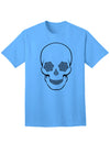 Hypno Skull Unisex Adult Mens and Womens T-Shirt-Womens T-Shirt-TooLoud-Aquatic Blue-Small-Davson Sales