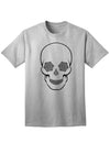 Hypno Skull Unisex Adult Mens and Womens T-Shirt-Womens T-Shirt-TooLoud-Ash Gray-Small-Davson Sales