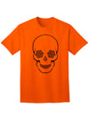 Hypno Skull Unisex Adult Mens and Womens T-Shirt-Womens T-Shirt-TooLoud-Orange-Small-Davson Sales