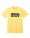 I Am Against Patriarchy Adult T-Shirt-Mens T-Shirt-TooLoud-Yellow-Small-Davson Sales