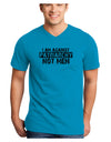 I Am Against Patriarchy Adult V-Neck T-shirt-Mens V-Neck T-Shirt-TooLoud-Turquoise-Small-Davson Sales