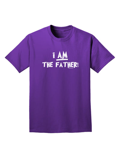 I Am The Father Adult Dark T-Shirt by TooLoud-Mens T-Shirt-TooLoud-Purple-Small-Davson Sales