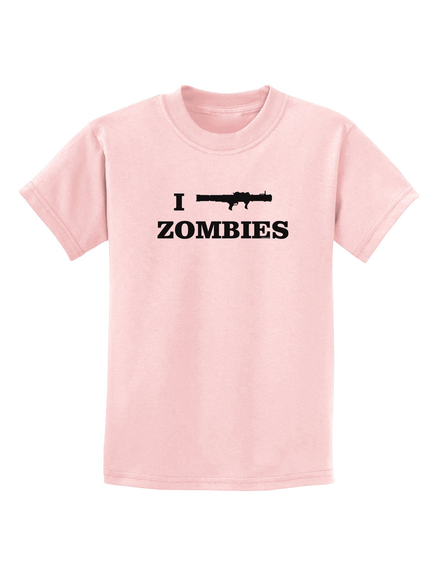 I Bazooka Zombies - Funny Apocalypse Childrens T-Shirt-Childrens T-Shirt-TooLoud-White-X-Small-Davson Sales