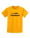 I Bazooka Zombies - Funny Apocalypse Childrens T-Shirt-Childrens T-Shirt-TooLoud-Gold-X-Small-Davson Sales