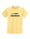 I Bazooka Zombies - Funny Apocalypse Childrens T-Shirt-Childrens T-Shirt-TooLoud-Daffodil-Yellow-X-Small-Davson Sales