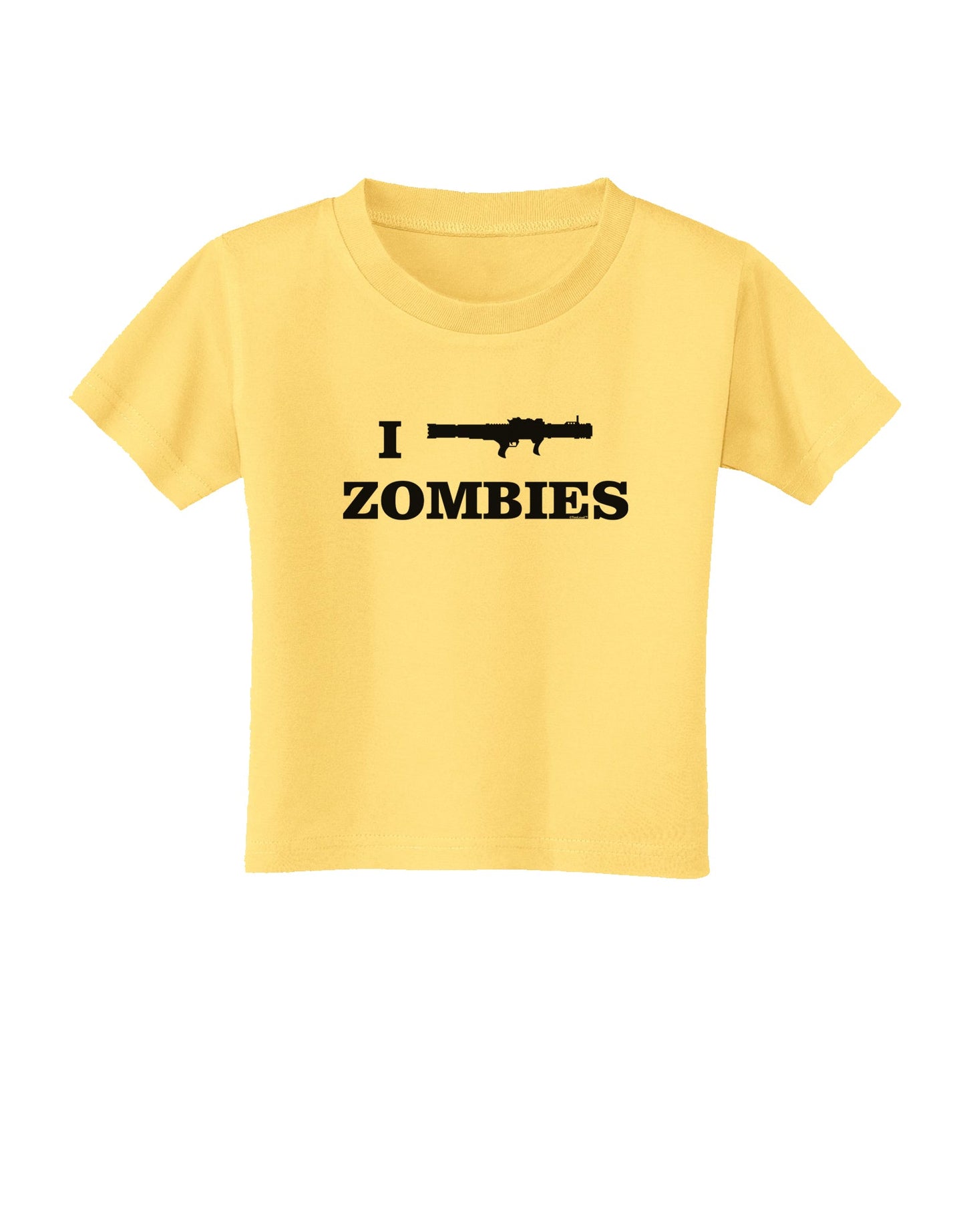I Bazooka Zombies - Funny Apocalypse Toddler T-Shirt-Toddler T-Shirt-TooLoud-Daffodil-Yellow-2T-Davson Sales