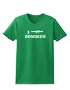 I Bazooka Zombies - Funny Apocalypse Womens Dark T-Shirt-Womens T-Shirt-TooLoud-Kelly-Green-X-Small-Davson Sales