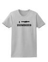 I Bazooka Zombies - Funny Apocalypse Womens T-Shirt-Womens T-Shirt-TooLoud-AshGray-X-Small-Davson Sales