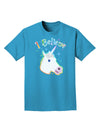 I Believe in Unicorns Adult Dark T-Shirt-Mens T-Shirt-TooLoud-Turquoise-Small-Davson Sales