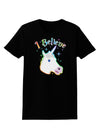 I Believe in Unicorns Womens Dark T-Shirt-TooLoud-Black-X-Small-Davson Sales