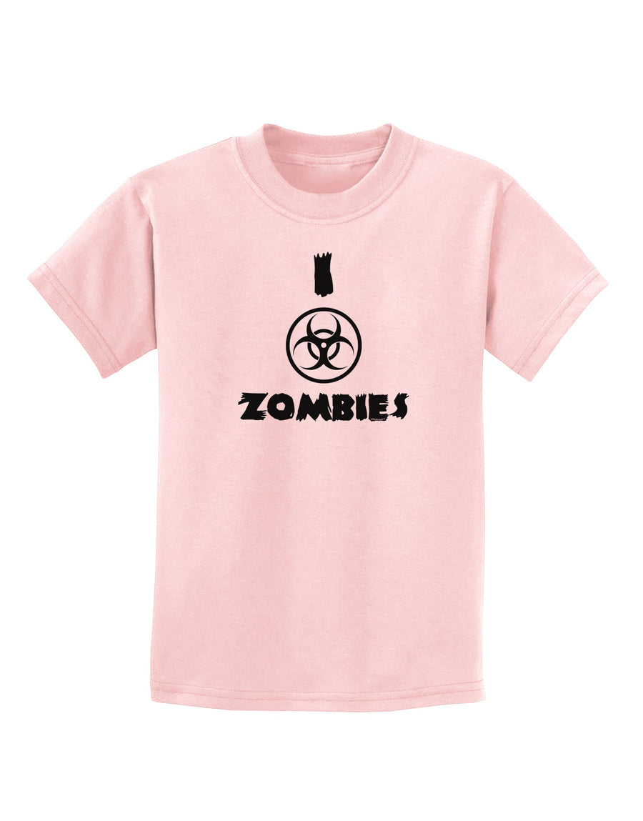 I Biohazard Zombies - Apocalypse Childrens T-Shirt-Childrens T-Shirt-TooLoud-White-X-Small-Davson Sales