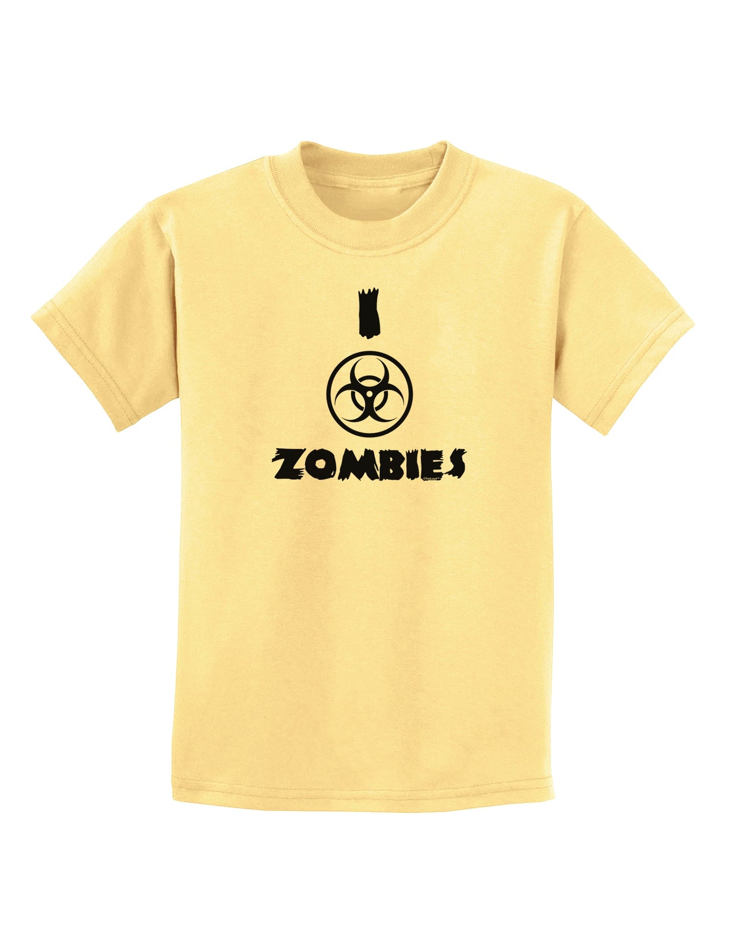 I Biohazard Zombies - Apocalypse Childrens T-Shirt-Childrens T-Shirt-TooLoud-Daffodil-Yellow-X-Small-Davson Sales