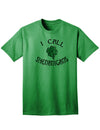 I Call Shenanigans Adult Unisex St Patrick's Day T-Shirt-TooLoud-Kelly Green-Small-Davson Sales